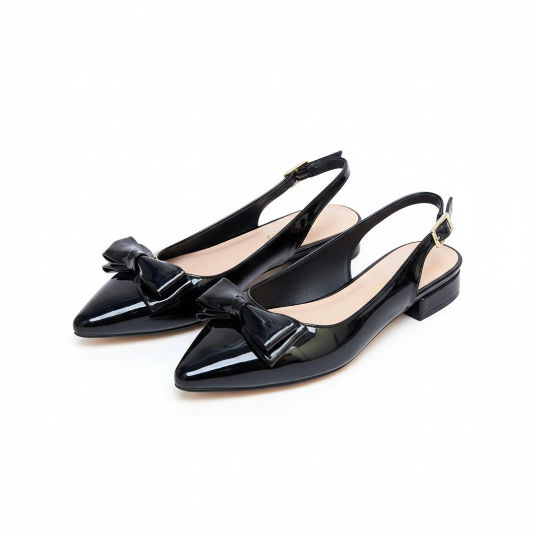 Flats Diana con Moño - Feminidad y Elegancia en Charol