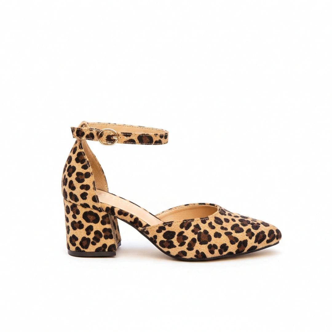 Tacones Luna Animal Print - Atrévete a Destacar con Estilo