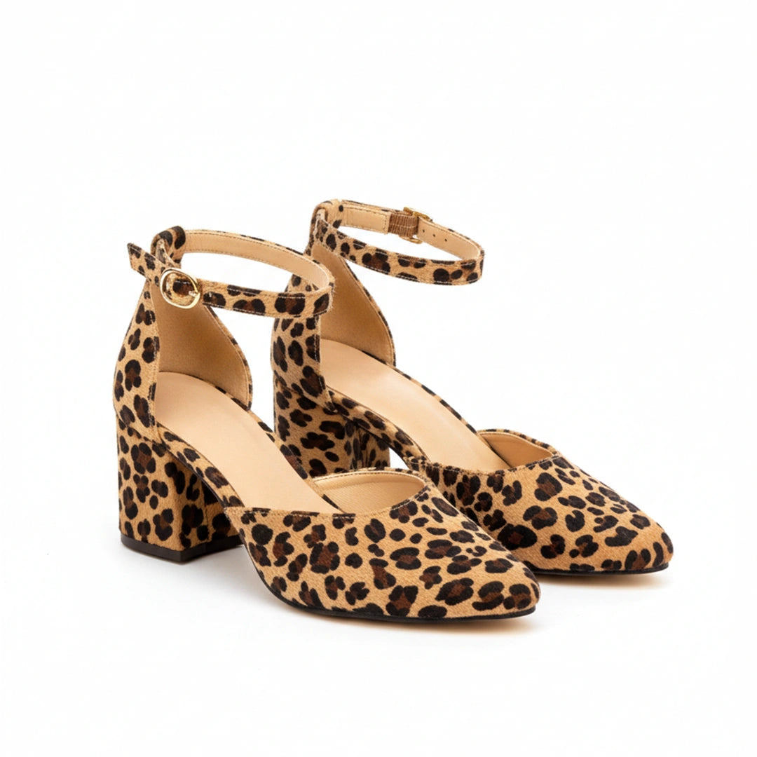 Tacones Luna Animal Print - Atrévete a Destacar con Estilo