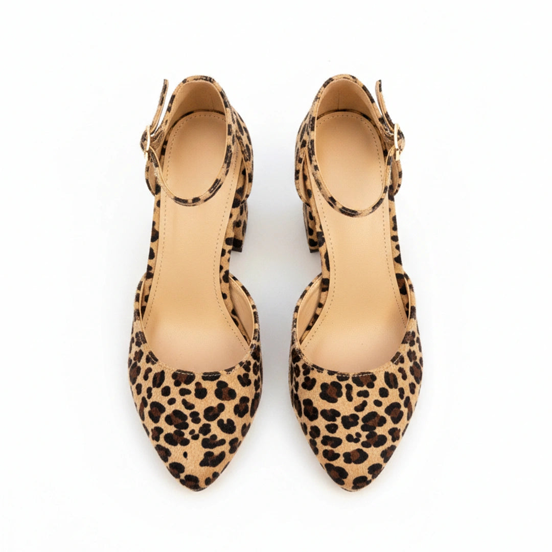 Tacones Luna Animal Print - Atrévete a Destacar con Estilo